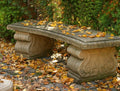 Art Nouveau Curved Bench