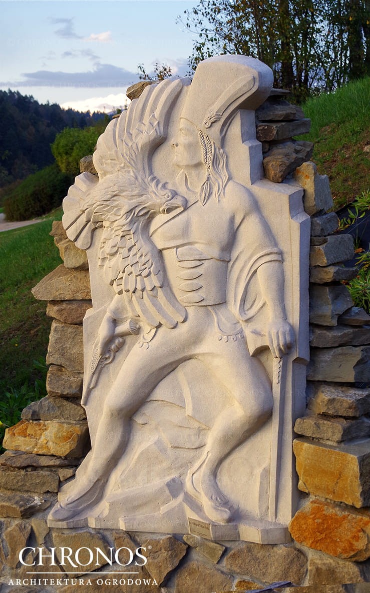 The Fleeing Brigand Bas-relief
