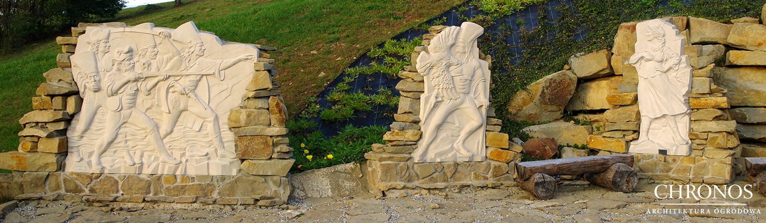 The Fleeing Brigand Bas-relief