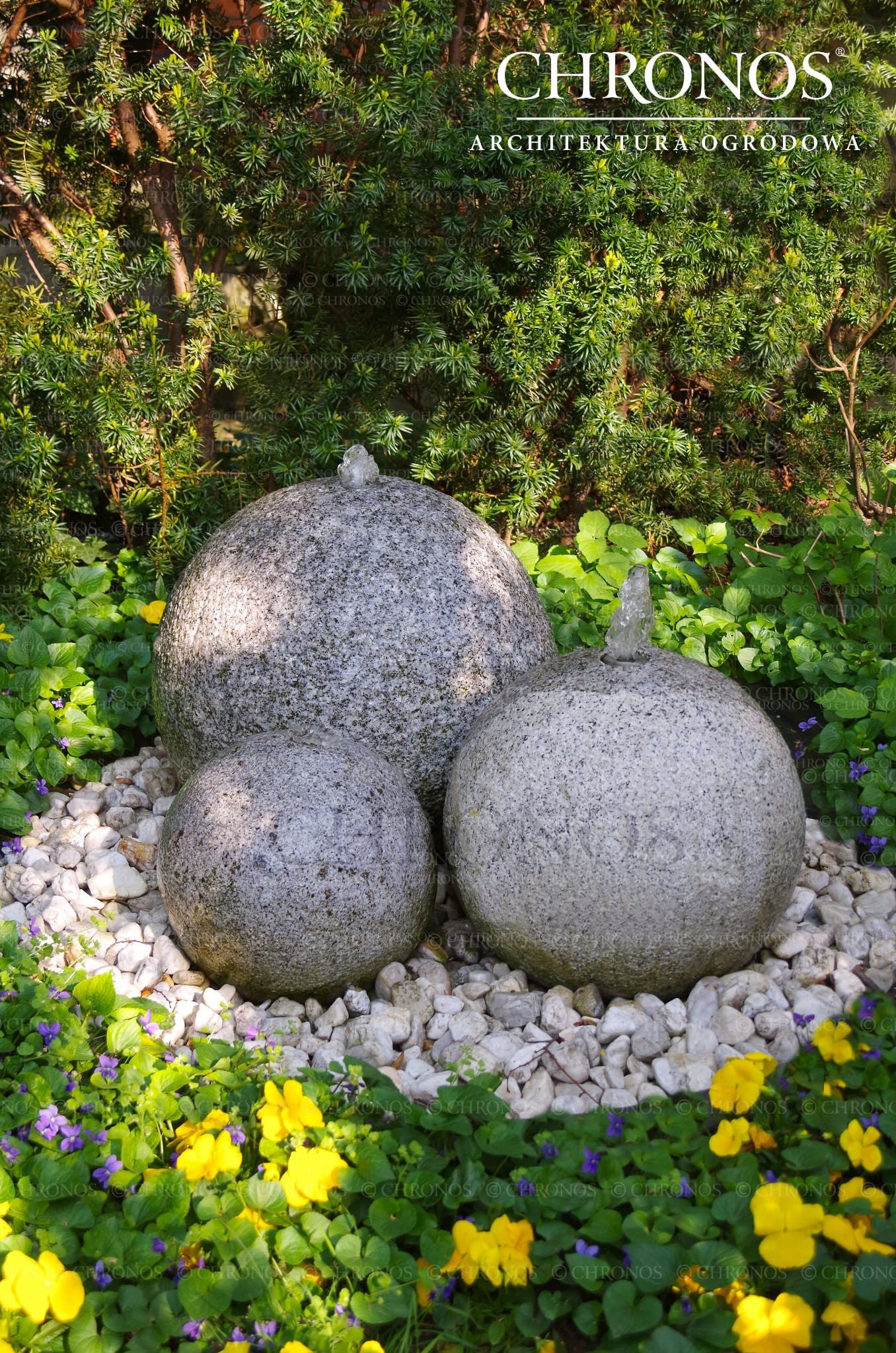 Granite Ball Fountain