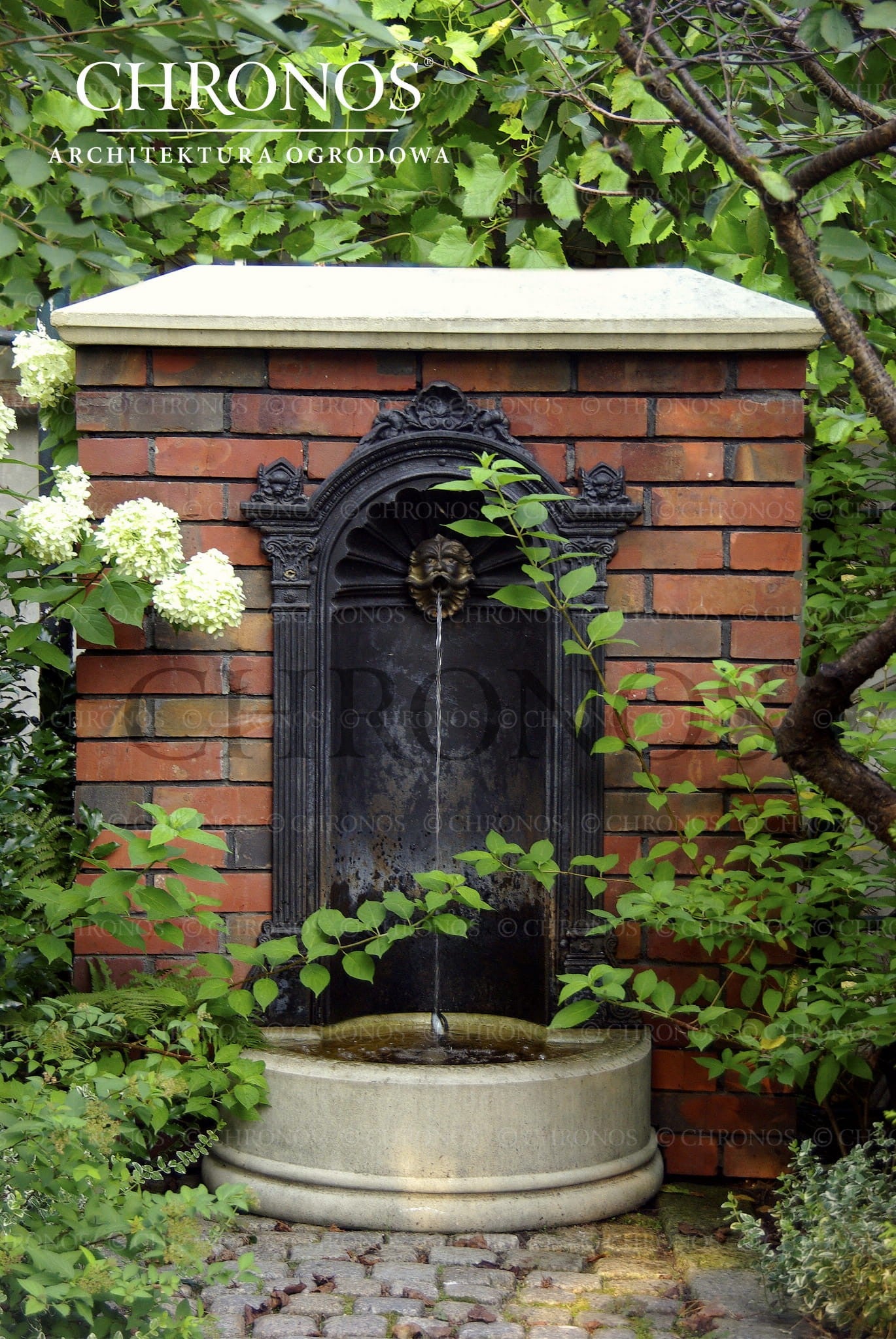 Cast Iron Water Receptacle