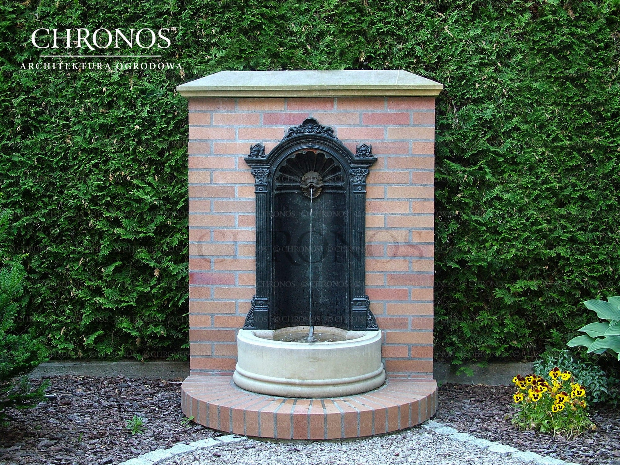Cast Iron Water Receptacle
