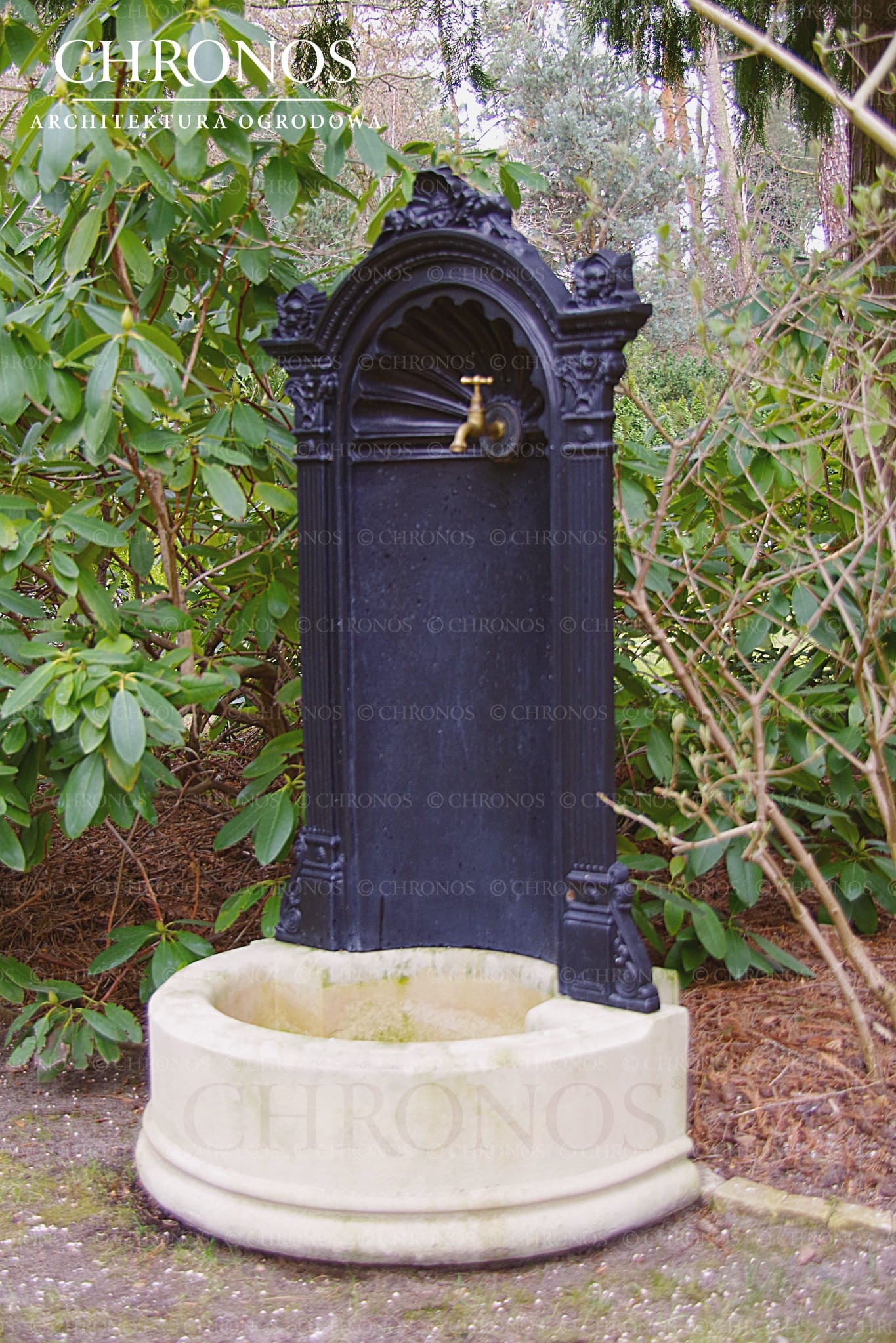 Cast iron water tap