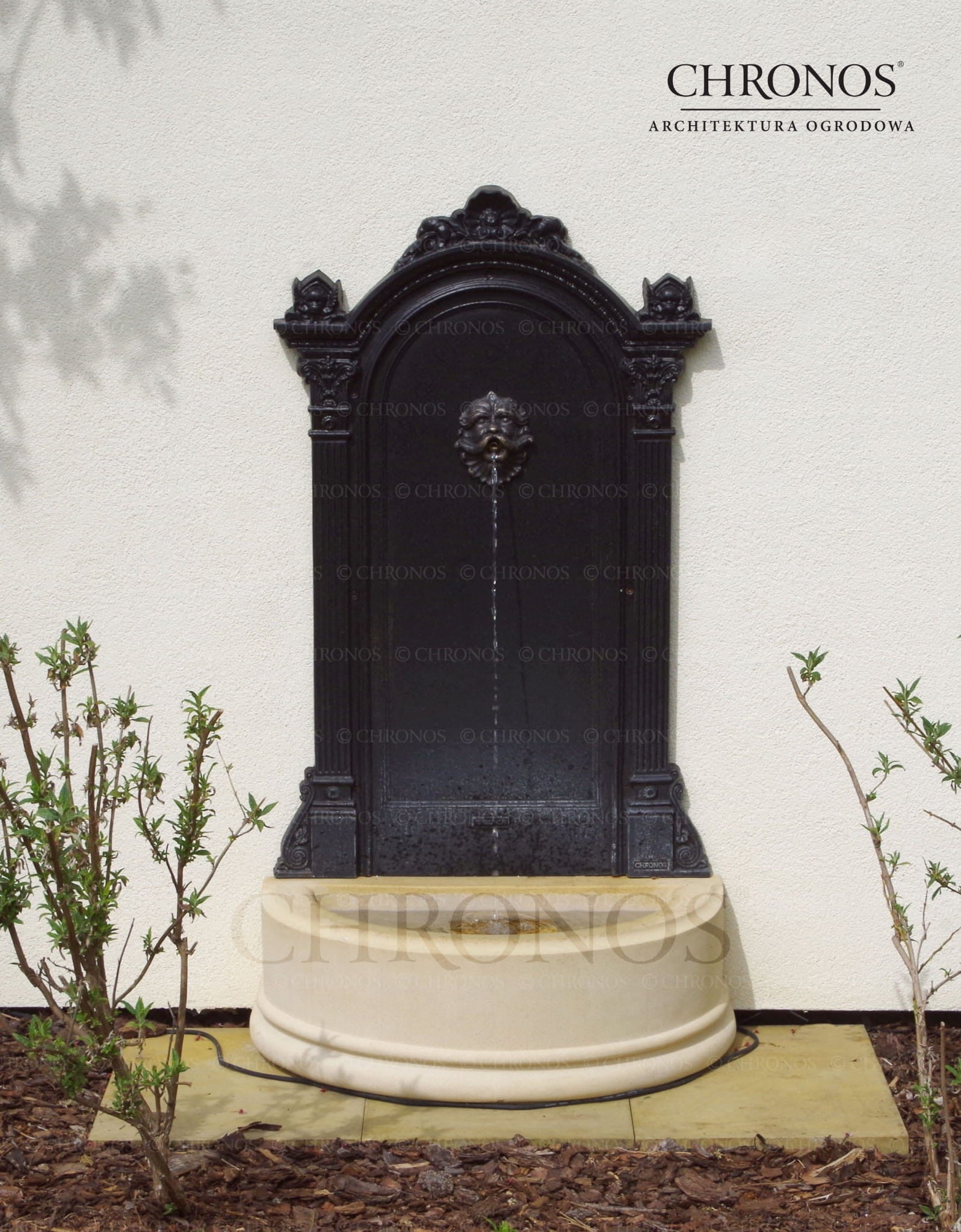 Cast Iron Wall Water Spout