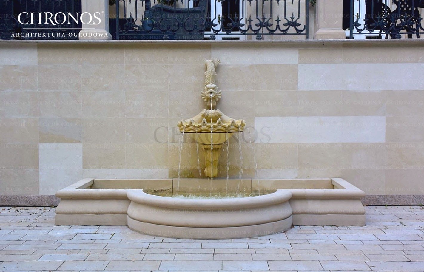 Genova Wall Fountain - Formal