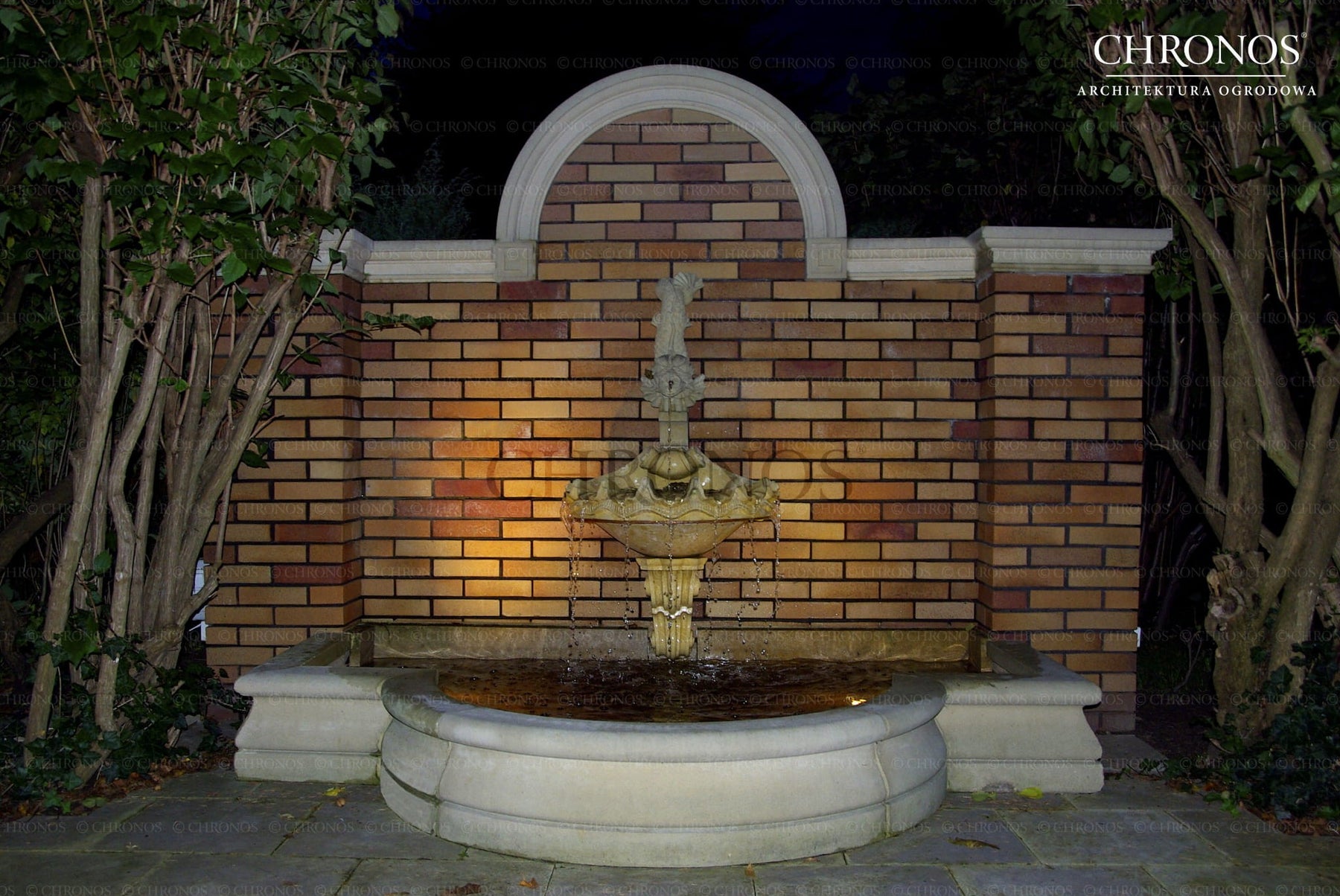 Genova Wall Fountain - Formal