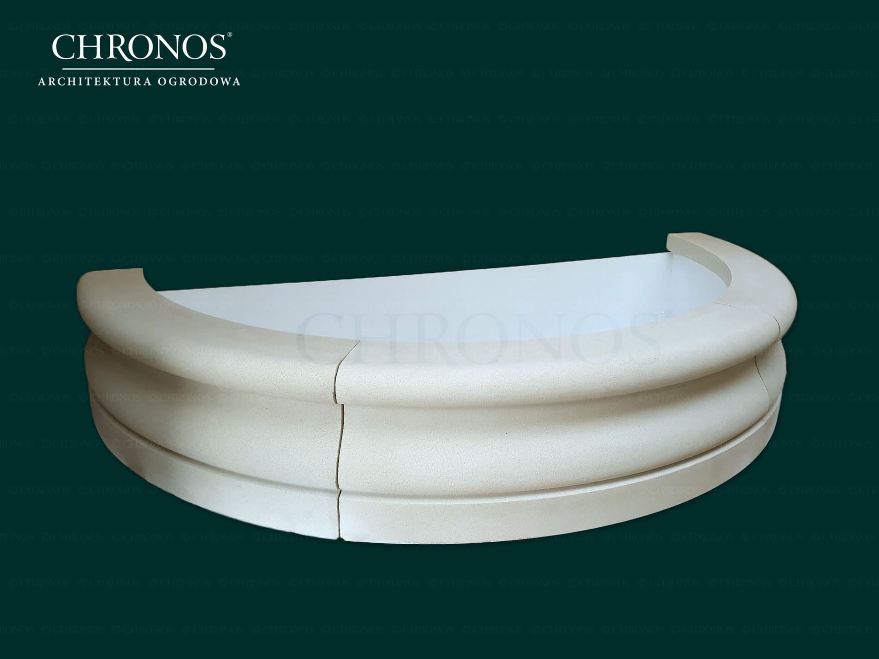Genova Wall Fountain - Semi-circular