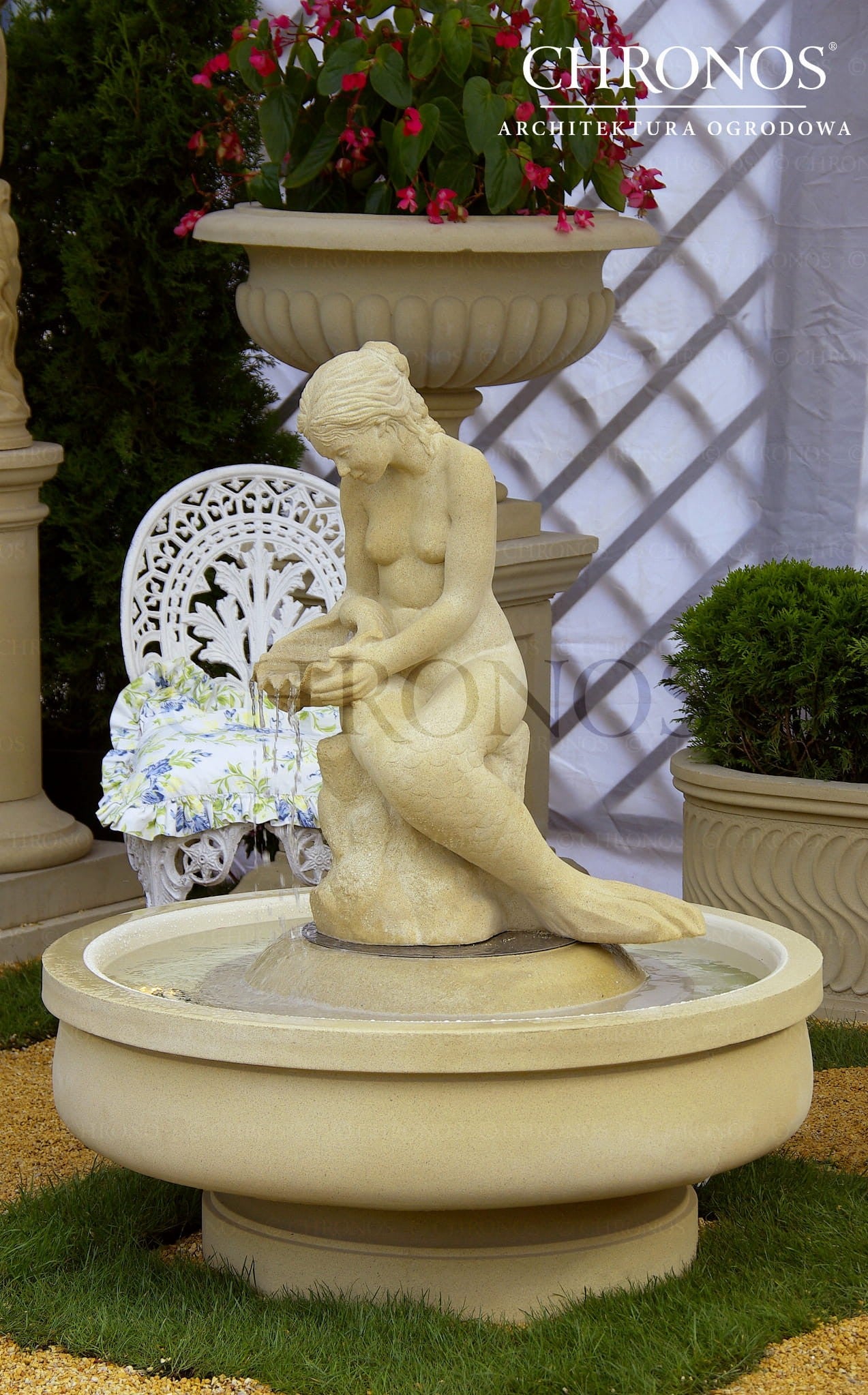 Fountain sculpture - Little Mermaid