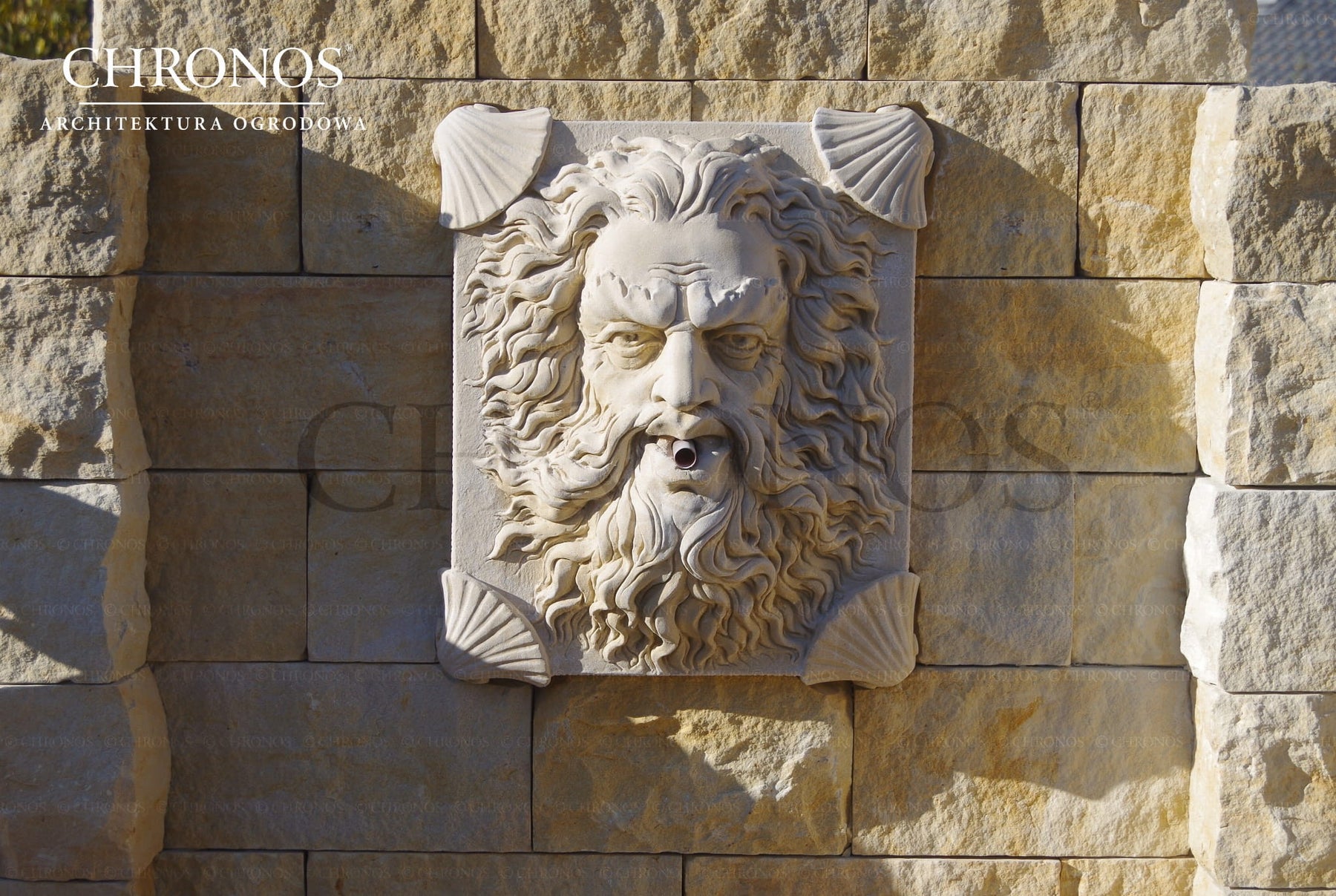 Fountain gargoyle - Poseidon