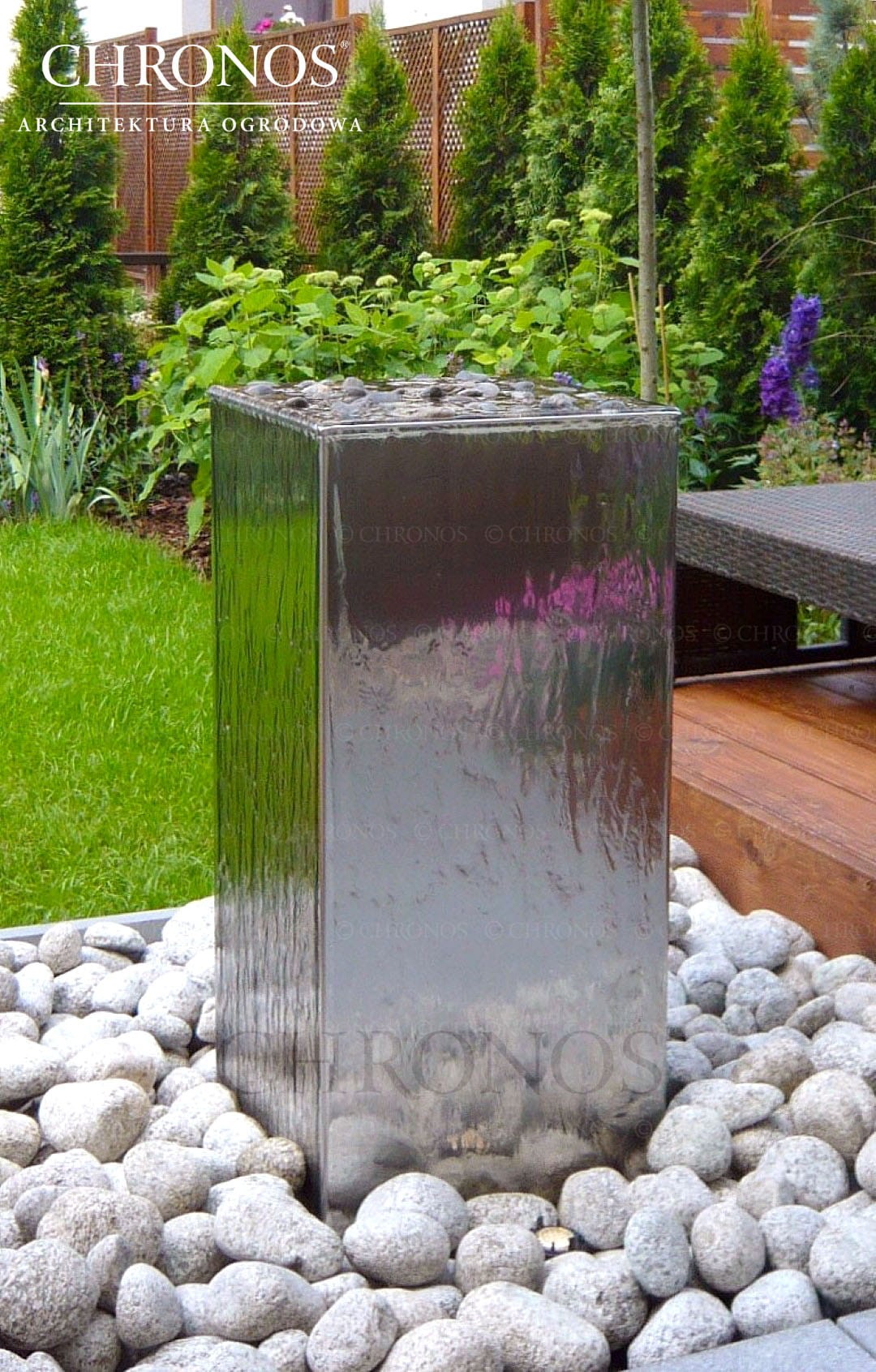 Steel Block Fountain