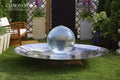 Glass Ball in a round bowl