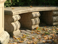Art Nouveau Curved Bench