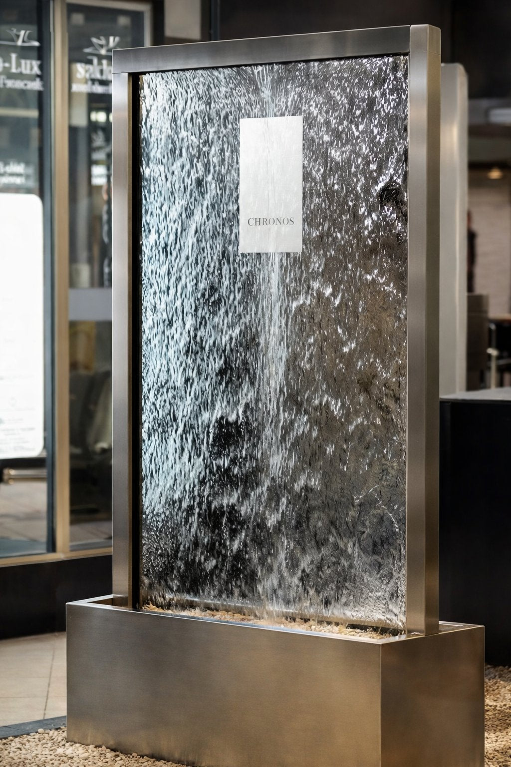 Glass Sheet Fountain