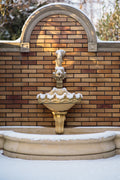 Genova Wall Fountain - Semi-circular