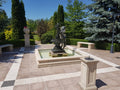 Genova Square Fountain 180x180cm
