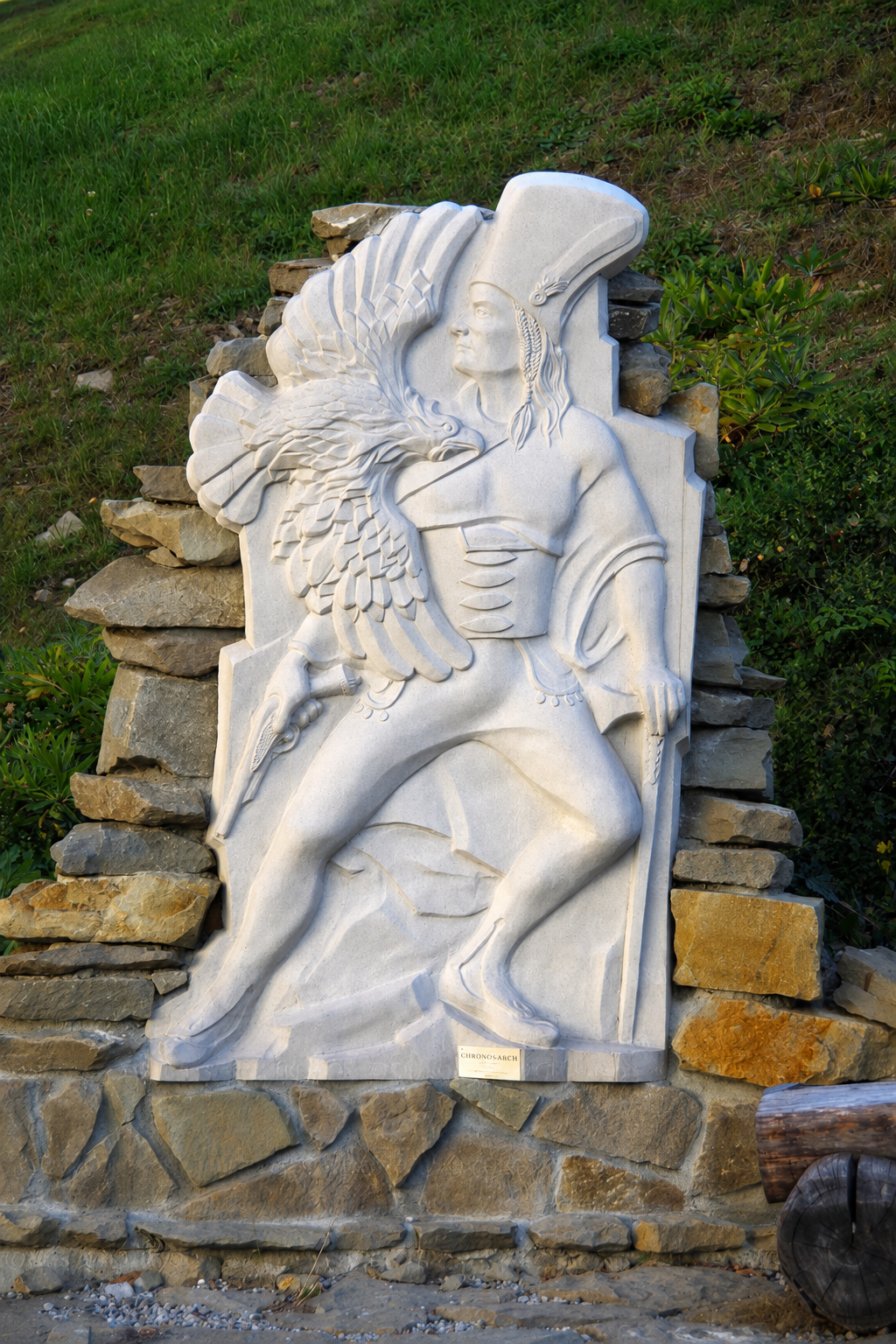 The Fleeing Brigand Bas-relief