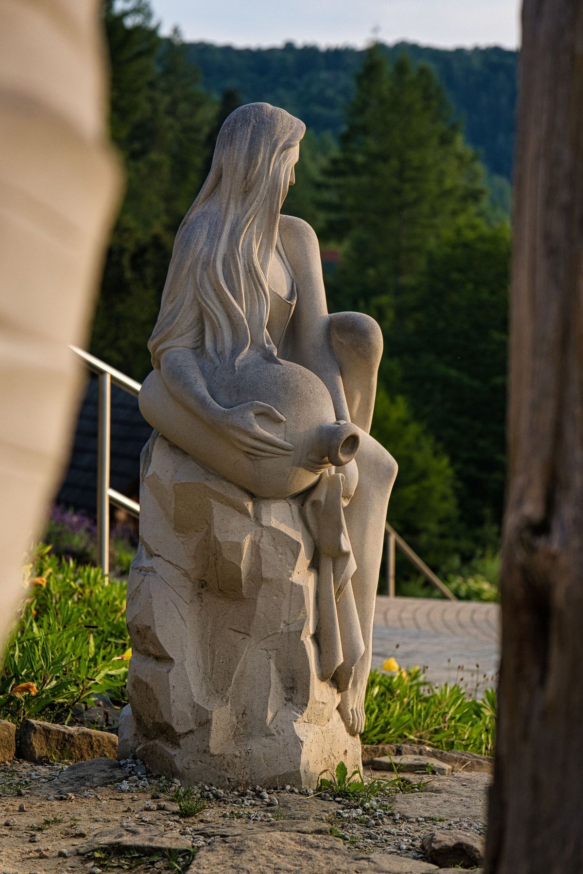 Water Maiden - seated
