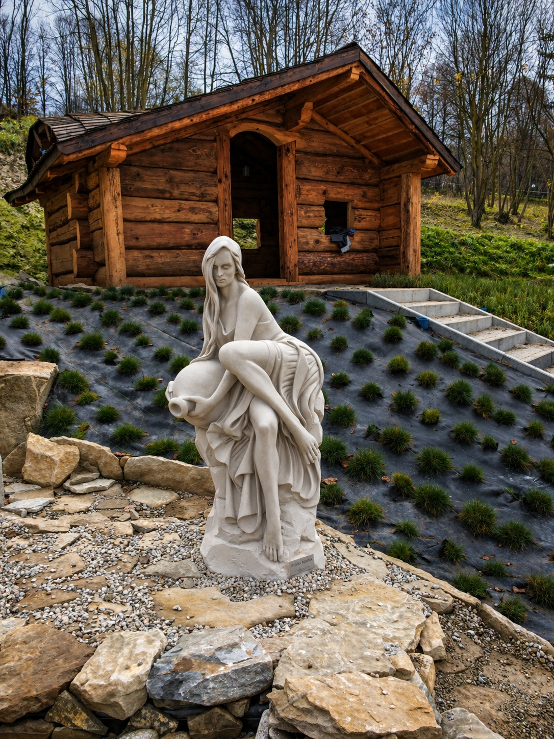 Water Maiden - seated