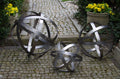 Garden Sphere - natural steel