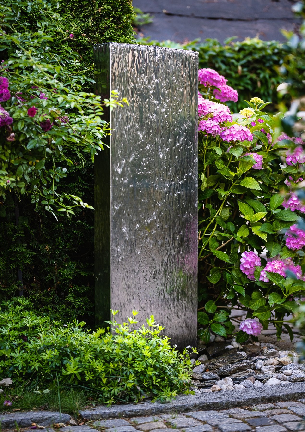 Steel Mirror Fountain