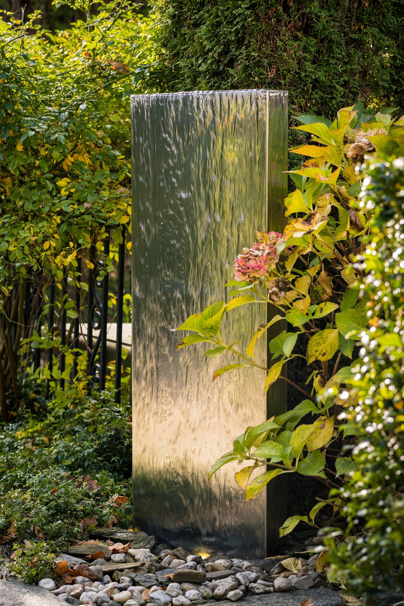 Steel Mirror Fountain