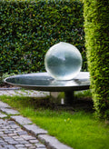Glass Ball in a round bowl