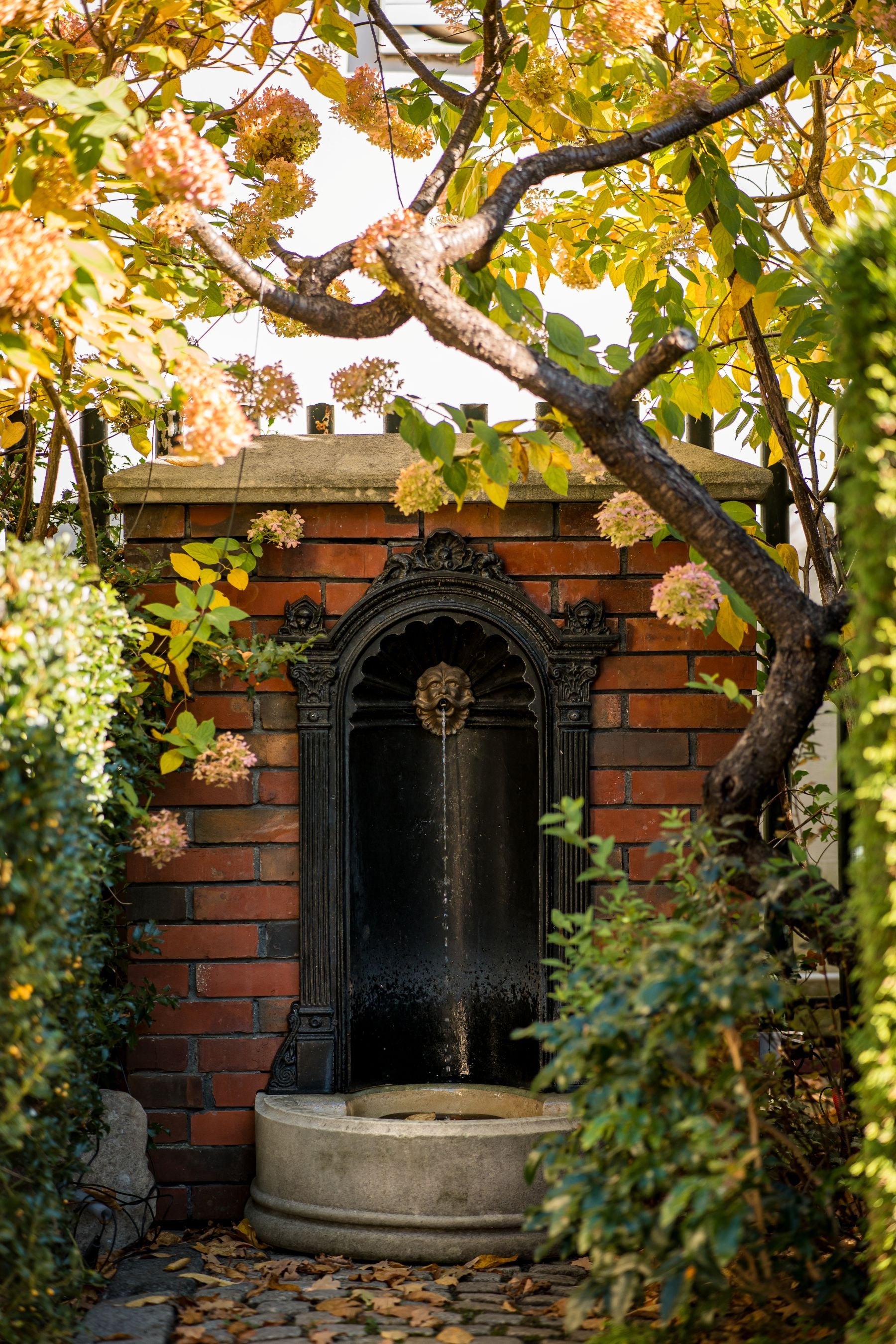 Cast Iron Water Receptacle