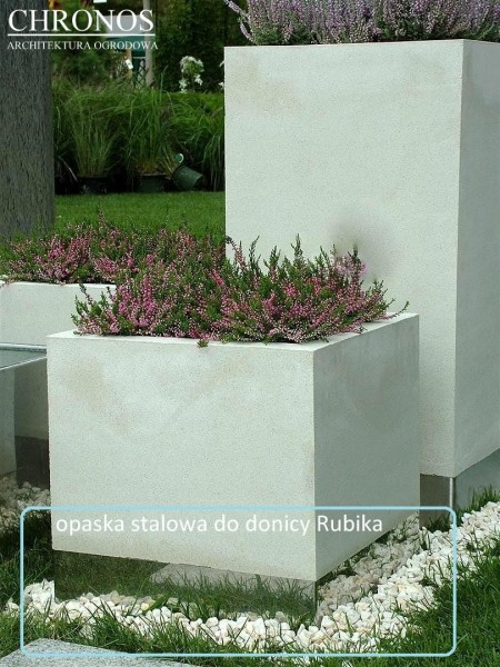 Opaska Stalowa do Donicy Rubika 