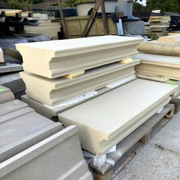 W-6 nakrywy profilowane podłużne, piaskowe