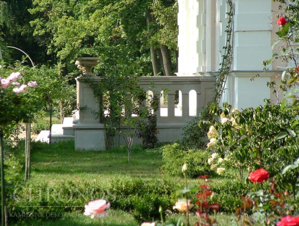 Balustrada tarasowa - blokowa